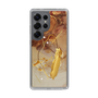 Slim Protection Case［ Marble Nuance Painting Brown ］
