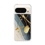 Slim Protection Case［ Marble Nuance Painting Black ］