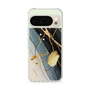 Slim Protection Case［ Marble Nuance Painting Black ］