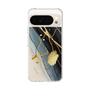 Slim Protection Case［ Marble Nuance Painting Black ］