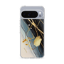 Slim Protection Case［ Marble Nuance Painting Black ］