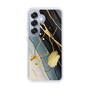 Slim Protection Case［ Marble Nuance Painting Black ］