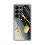 Slim Protection Case［ Marble Nuance Painting Black ］