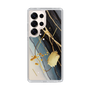Slim Protection Case［ Marble Nuance Painting Black ］