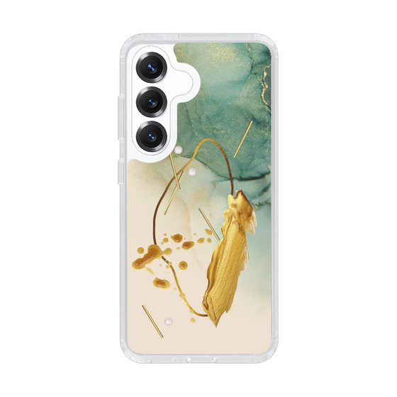 Slim Protection Case［ Marble Nuance Painting Green ］