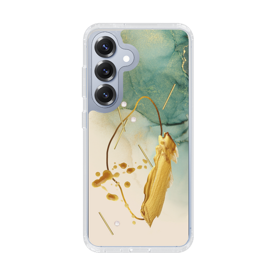 Slim Protection Case［ Marble Nuance Painting Green ］