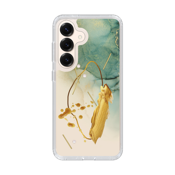 Slim Protection Case［ Marble Nuance Painting Green ］