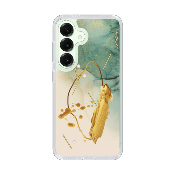 Slim Protection Case［ Marble Nuance Painting Green ］