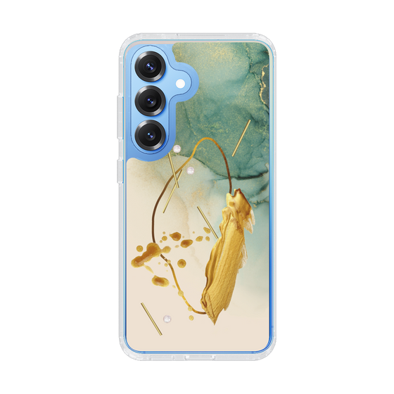 Slim Protection Case［ Marble Nuance Painting Green ］
