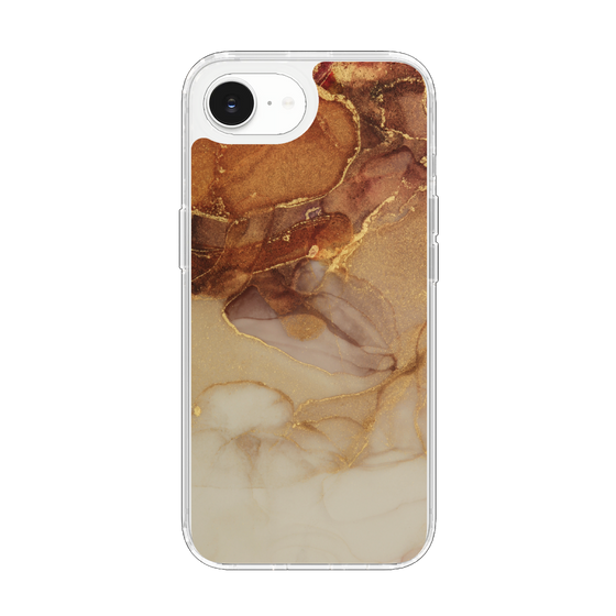 Slim Protection Case［ Marble Brown ］