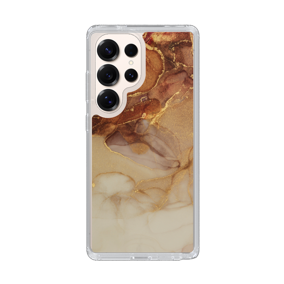 Slim Protection Case［ Marble Brown ］
