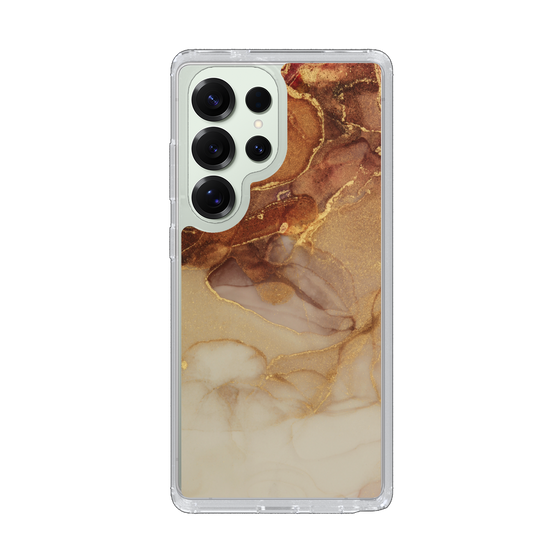 Slim Protection Case［ Marble Brown ］