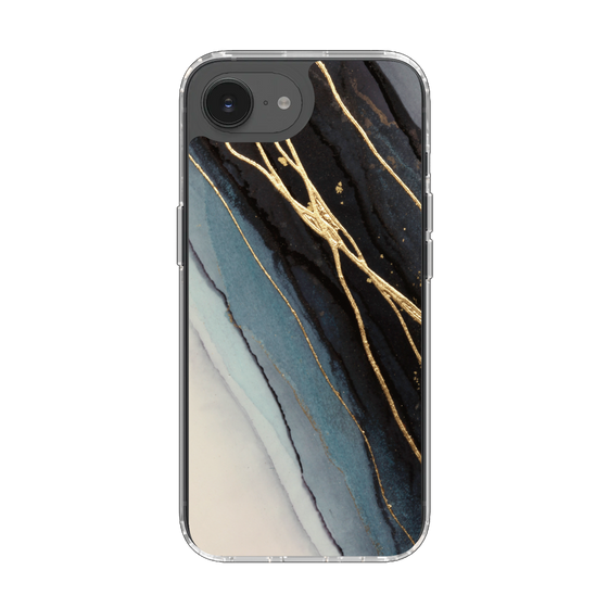 Slim Protection Case［ Marble Black ］