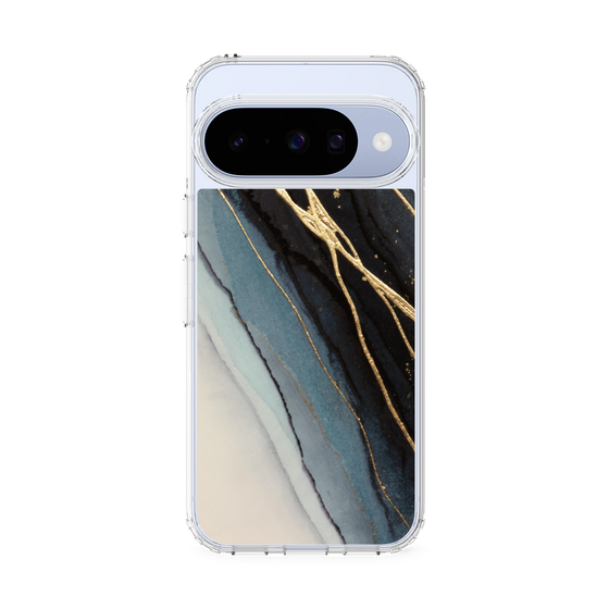 Slim Protection Case［ Marble Black ］