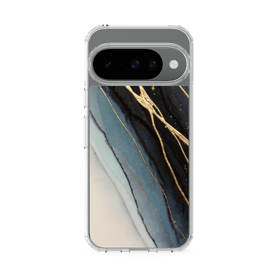 Slim Protection Case［ Marble Black ］