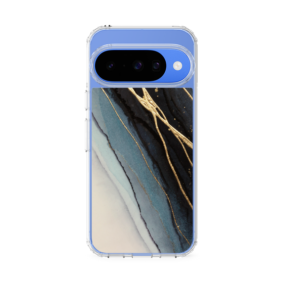 Slim Protection Case［ Marble Black ］