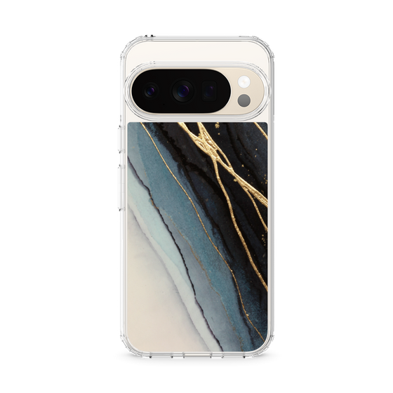 Slim Protection Case［ Marble Black ］