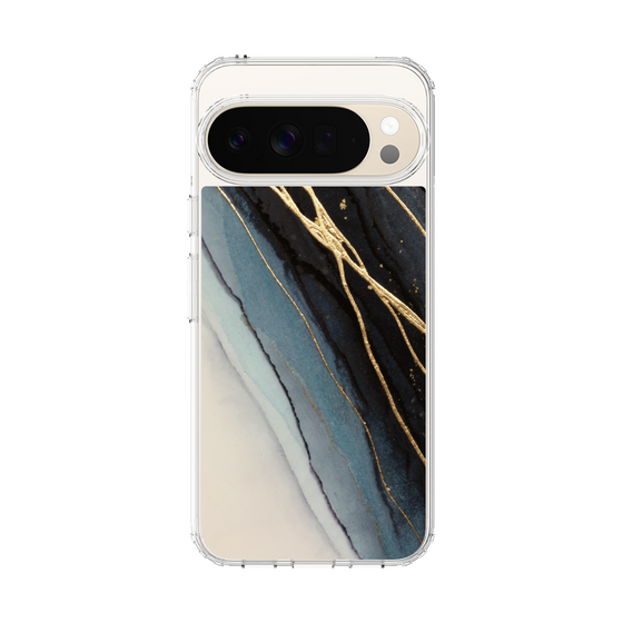 Slim Protection Case［ Marble Black ］