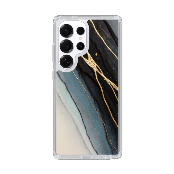 Slim Protection Case［ Marble Black ］