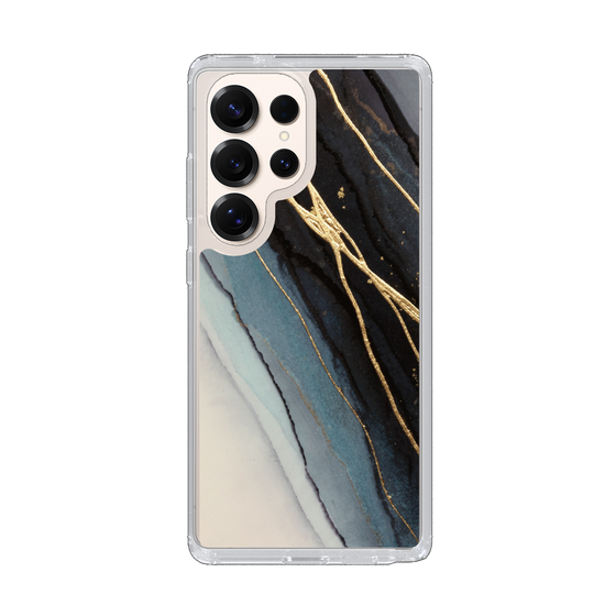 Slim Protection Case［ Marble Black ］