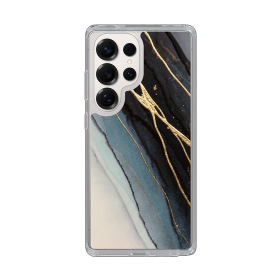 Slim Protection Case［ Marble Black ］