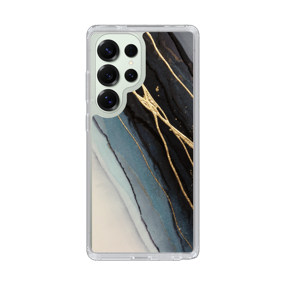 Slim Protection Case［ Marble Black ］