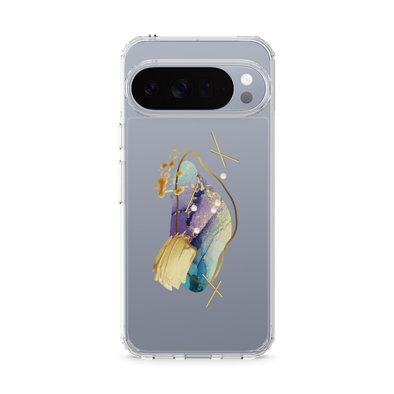 Slim Protection Case［ Nuance Painting Blue ］