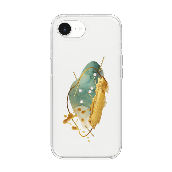 Slim Protection Case［ Nuance Painting Green ］
