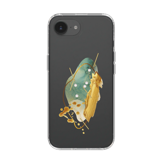 Slim Protection Case［ Nuance Painting Green ］
