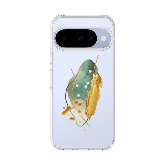 Slim Protection Case［ Nuance Painting Green ］