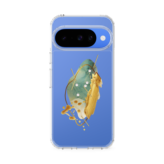 Slim Protection Case［ Nuance Painting Green ］