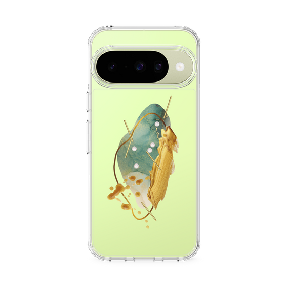 Slim Protection Case［ Nuance Painting Green ］