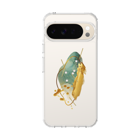 Slim Protection Case［ Nuance Painting Green ］
