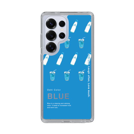 Slim Protection Case［ BLUE-Ramune soda ］