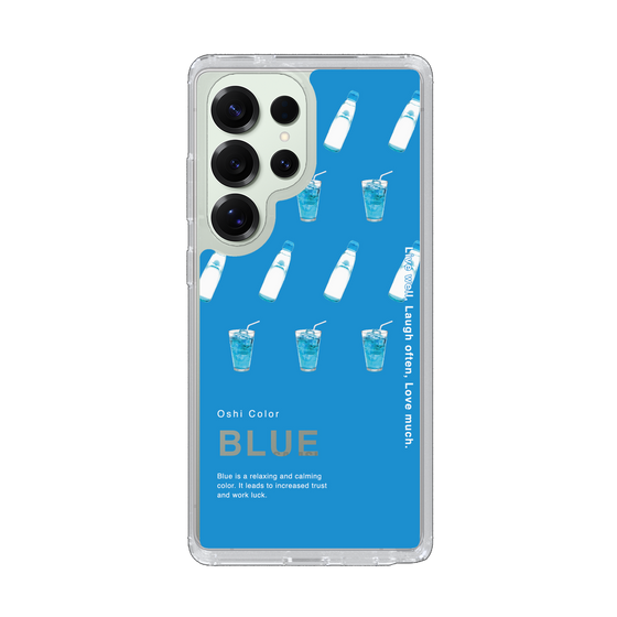 Slim Protection Case［ BLUE-Ramune soda ］