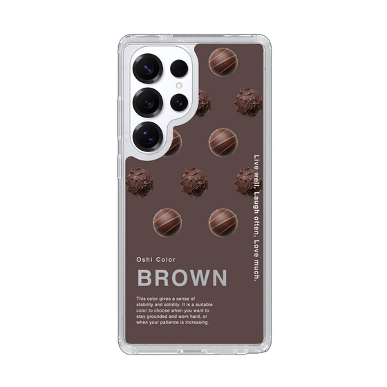 Slim Protection Case［ BROWN-Chocolate ］