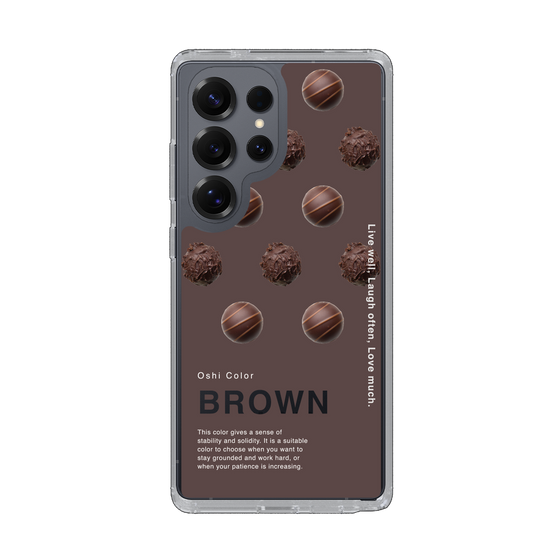 Slim Protection Case［ BROWN-Chocolate ］