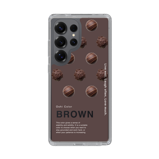 Slim Protection Case［ BROWN-Chocolate ］