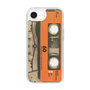 Slim Protection Case［ RETORO CASSETTE TAPE - Skeleton Orange ］
