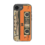Slim Protection Case［ RETORO CASSETTE TAPE - Skeleton Orange ］