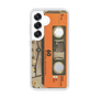 Slim Protection Case［ RETORO CASSETTE TAPE - Skeleton Orange ］
