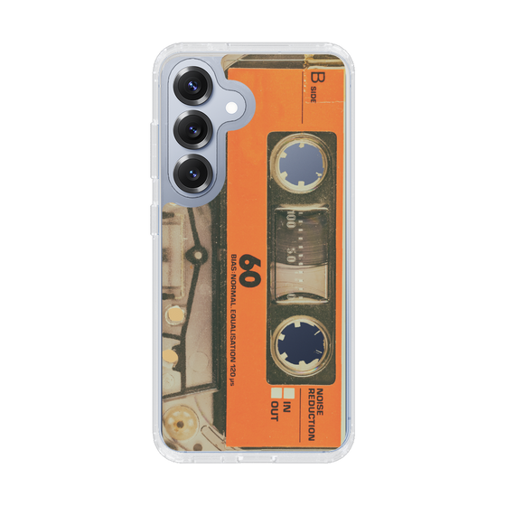 Slim Protection Case［ RETORO CASSETTE TAPE - Skeleton Orange ］