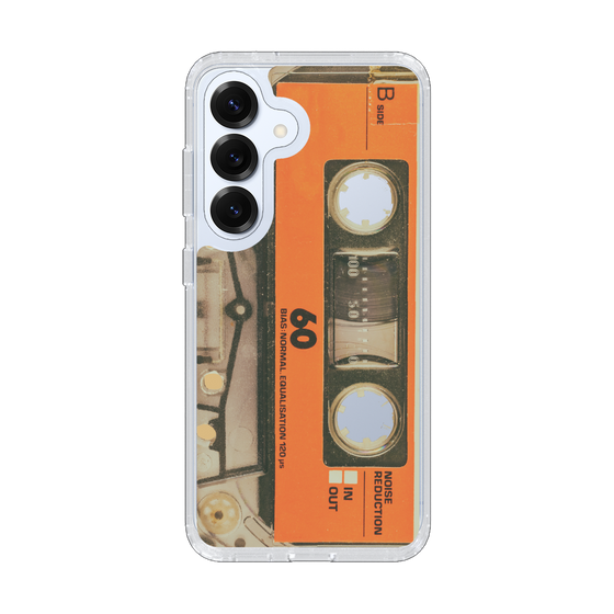 Slim Protection Case［ RETORO CASSETTE TAPE - Skeleton Orange ］