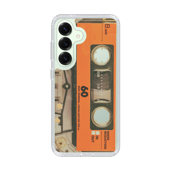 Slim Protection Case［ RETORO CASSETTE TAPE - Skeleton Orange ］