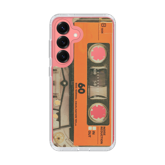 Slim Protection Case［ RETORO CASSETTE TAPE - Skeleton Orange ］