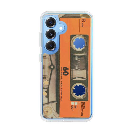 Slim Protection Case［ RETORO CASSETTE TAPE - Skeleton Orange ］