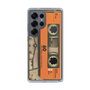Slim Protection Case［ RETORO CASSETTE TAPE - Skeleton Orange ］