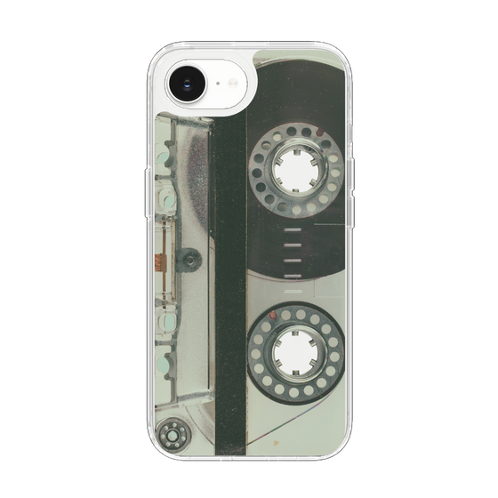 Slim Protection Case［ RETORO CASSETTE TAPE - Skeleton Blue ］