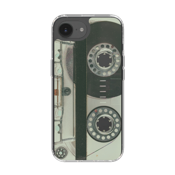 Slim Protection Case［ RETORO CASSETTE TAPE - Skeleton Blue ］