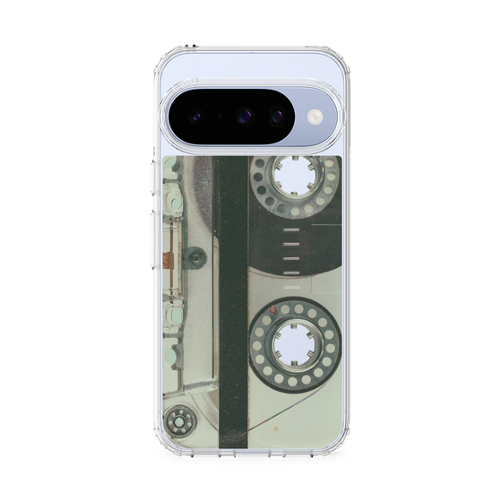 Slim Protection Case［ RETORO CASSETTE TAPE - Skeleton Blue ］